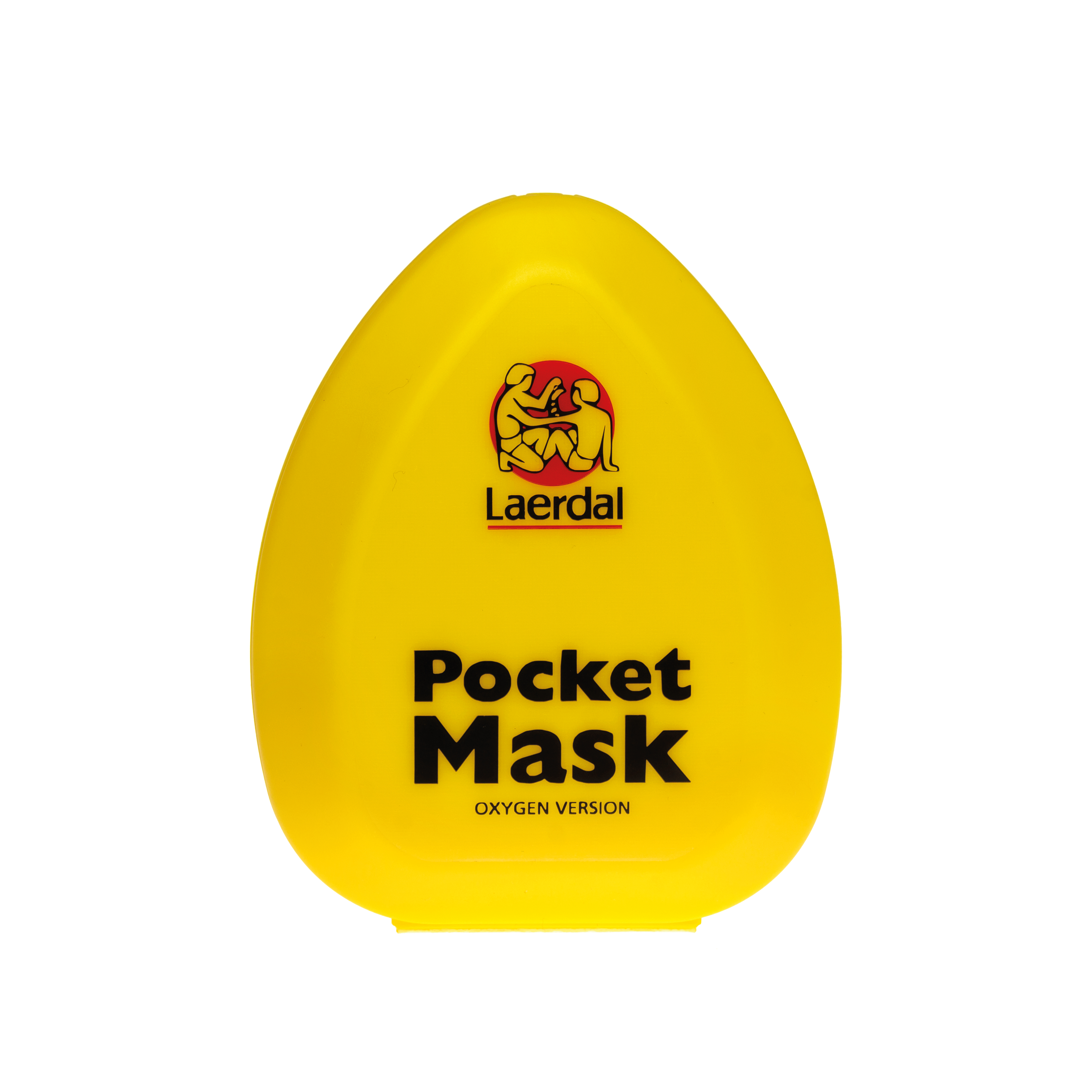 Pocket Mask im gelben Kunststoffetui