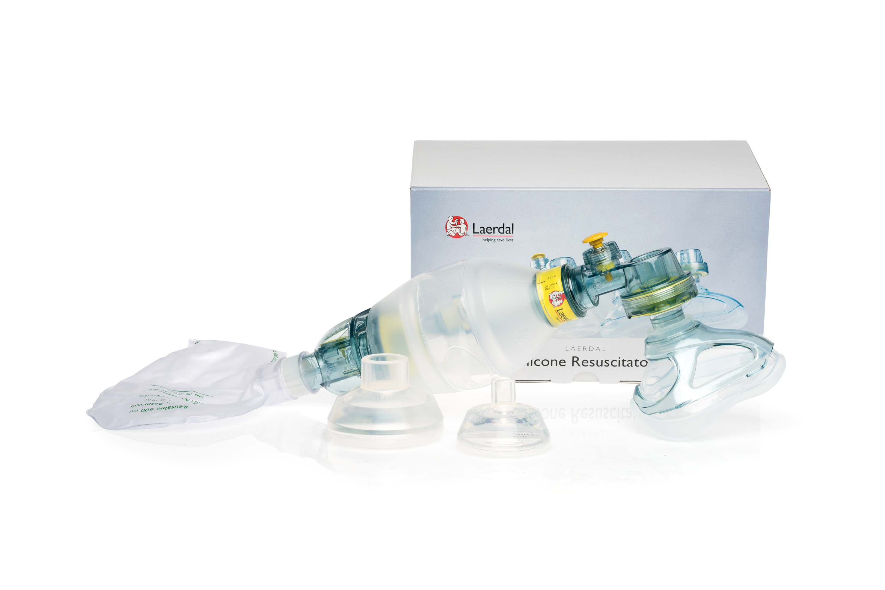 Laerdal Beatmungsbeutel Kind mit 3 Masken