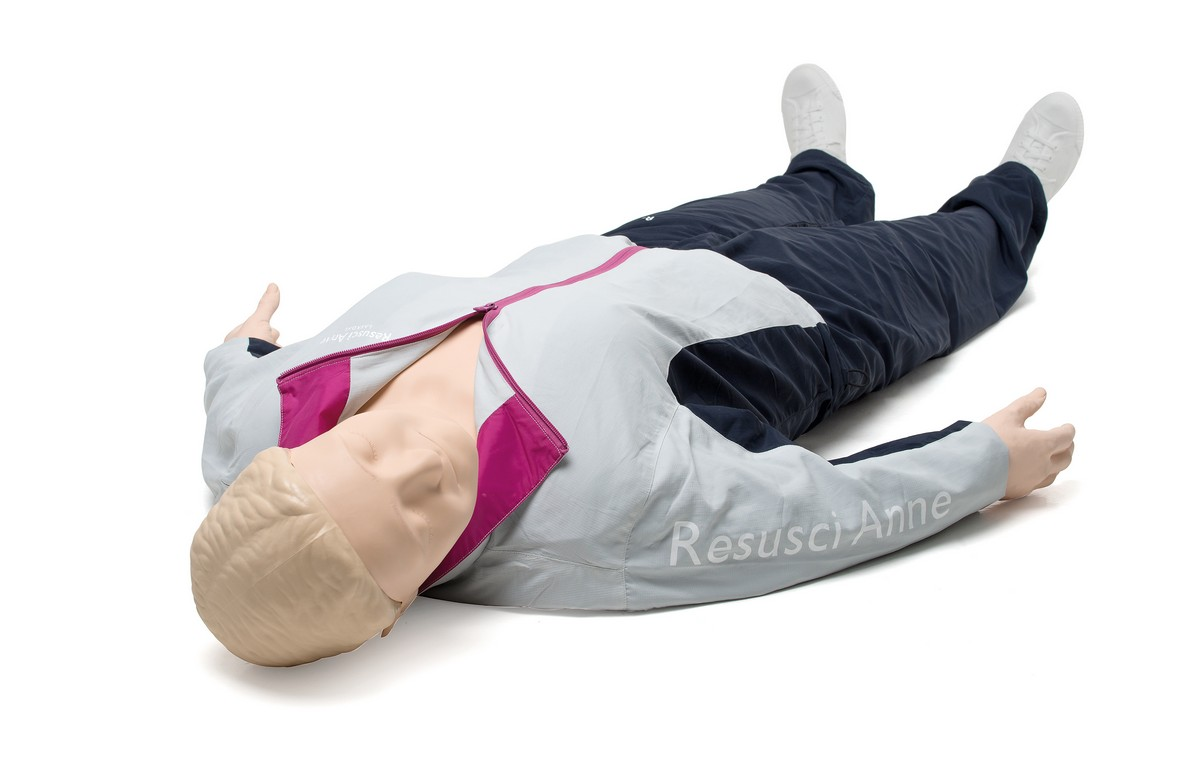 Resusci Anne First Aid Ganzkörper mit IV-Arm und Atemwegskopf