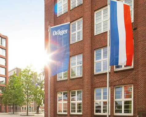 Draeger braunes Gebäude 