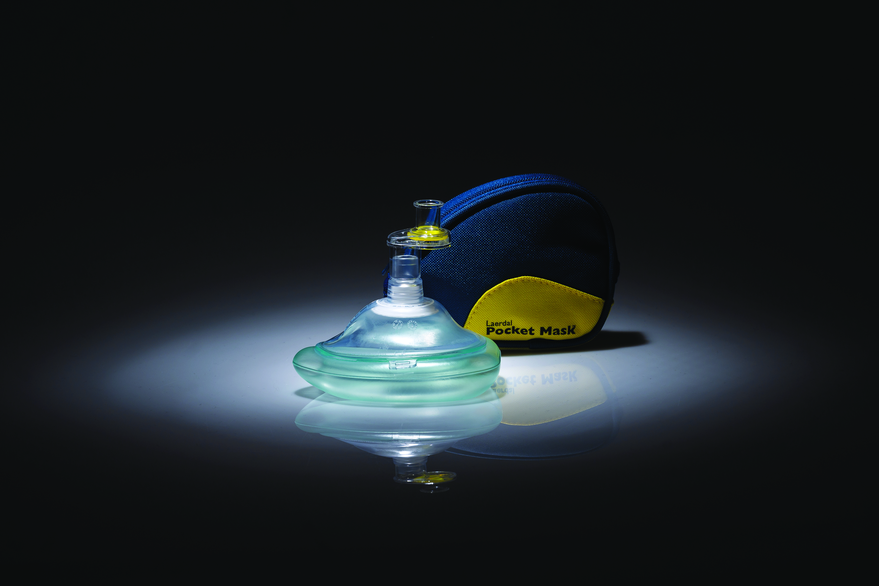 Laerdal Pocket Mask Gürteltasche Blau