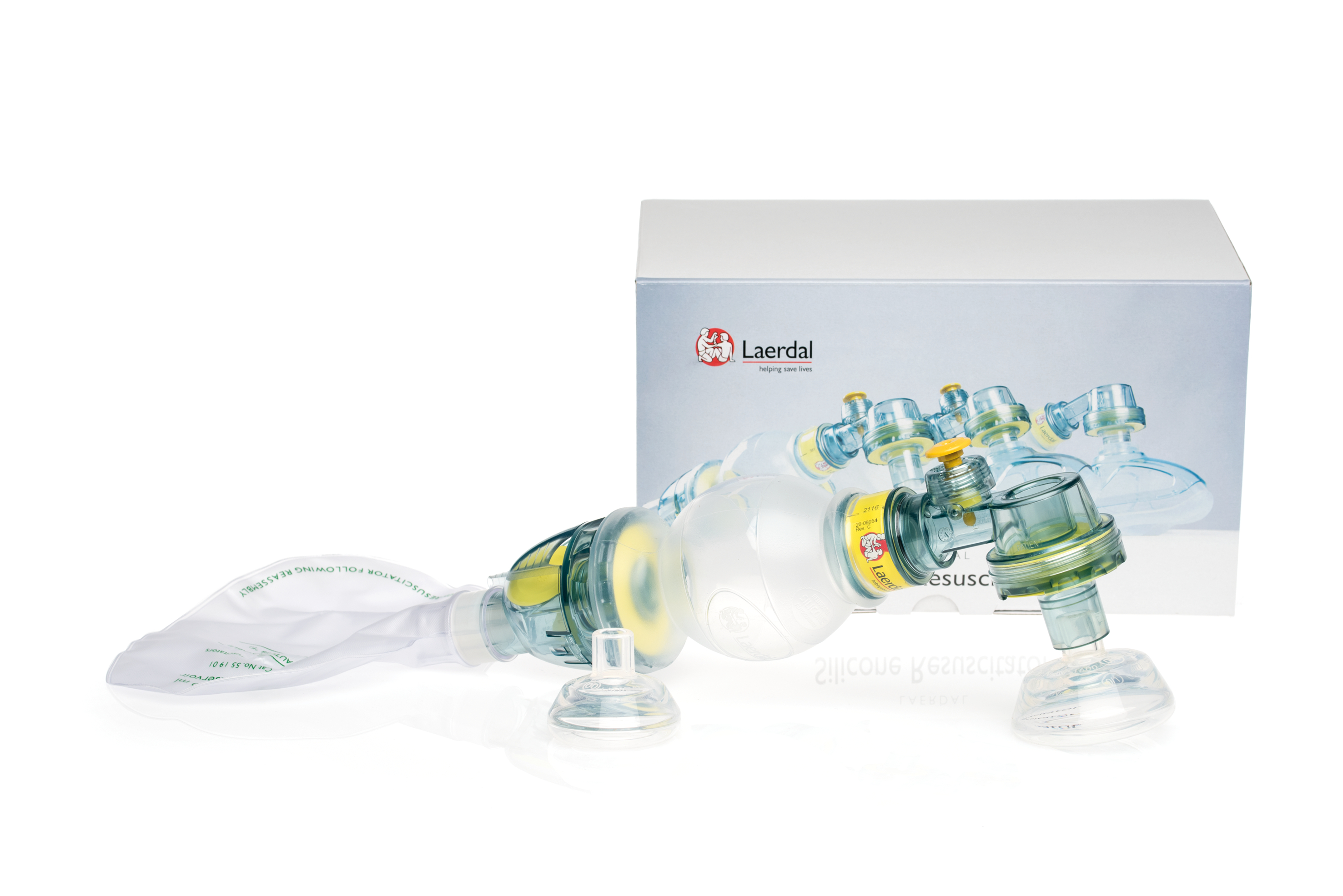 Laerdal Beatmungsbeutel Baby mit 2 Masken Laerdal Beatmungsbeutel Baby mit 2 Masken