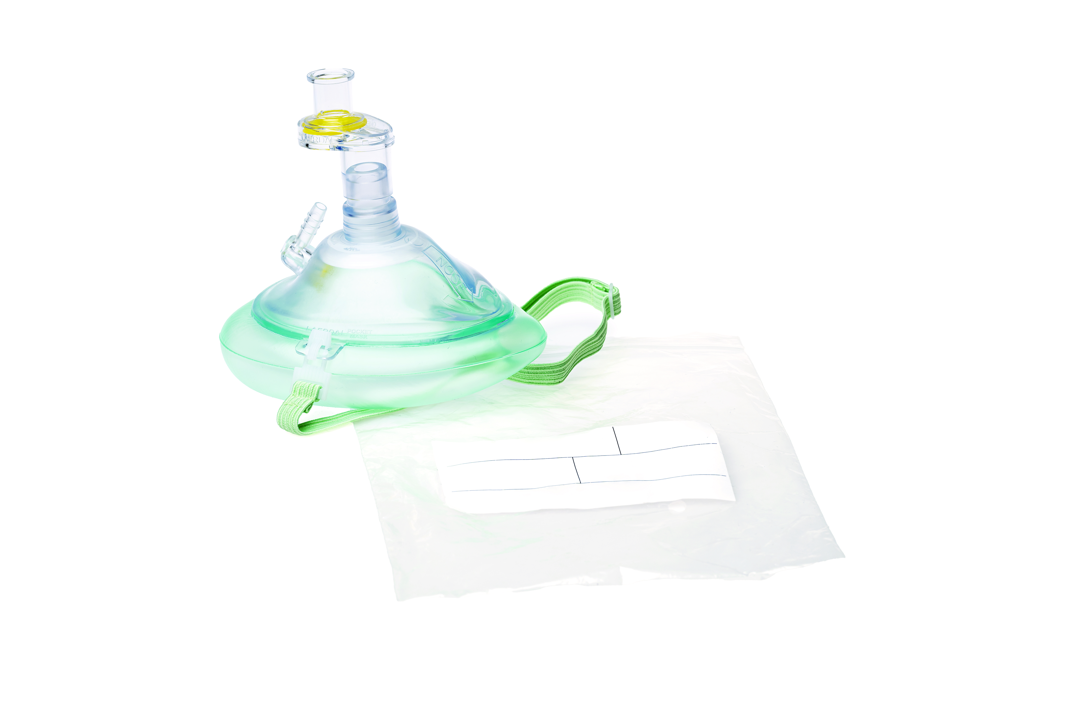 Laerdal Pocket Mask Poly Bag mit O2 Anschluss 