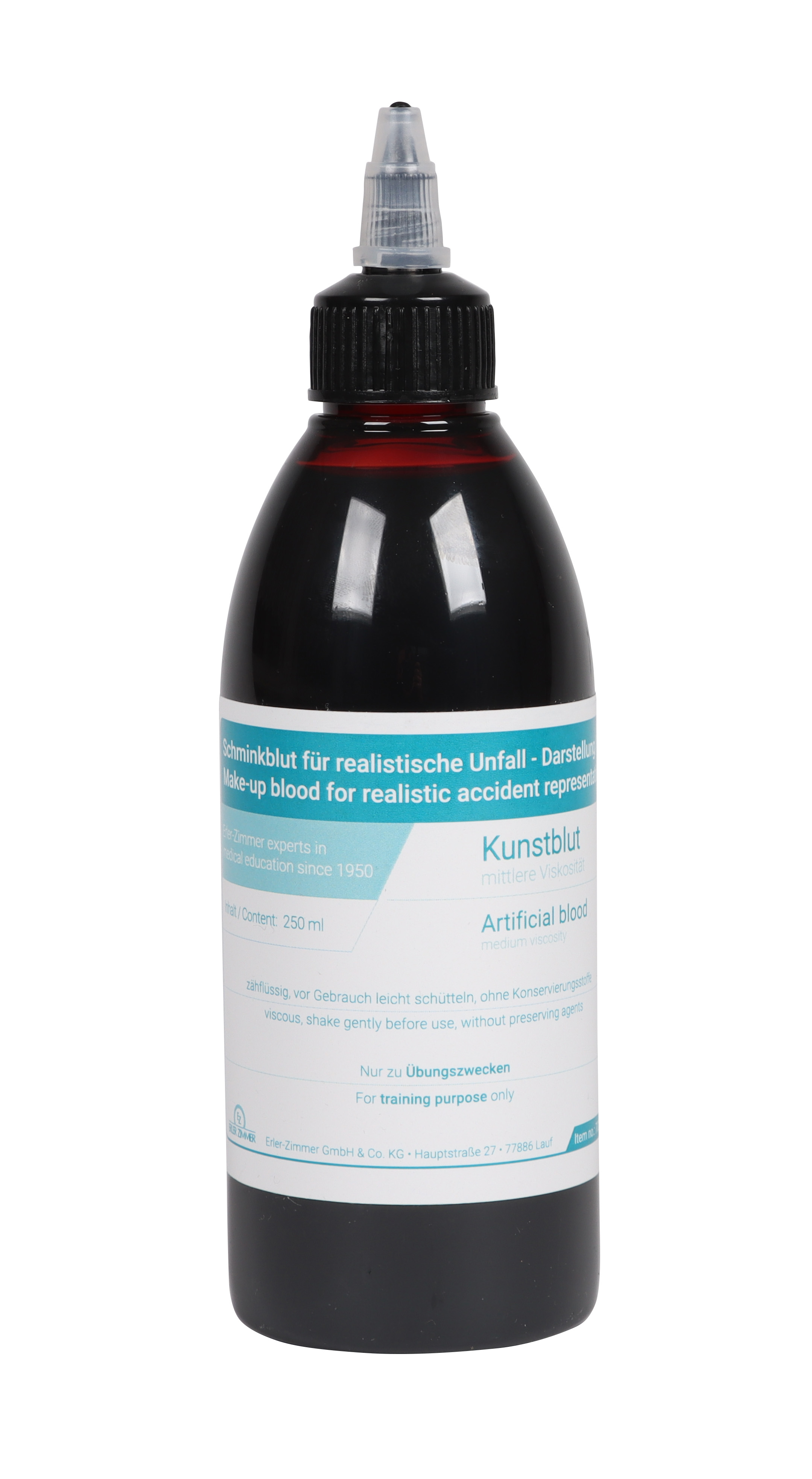 Blutfarbene Flüssigkeit, 250 ml Blutfarbene Flüssigkeit, 250 ml